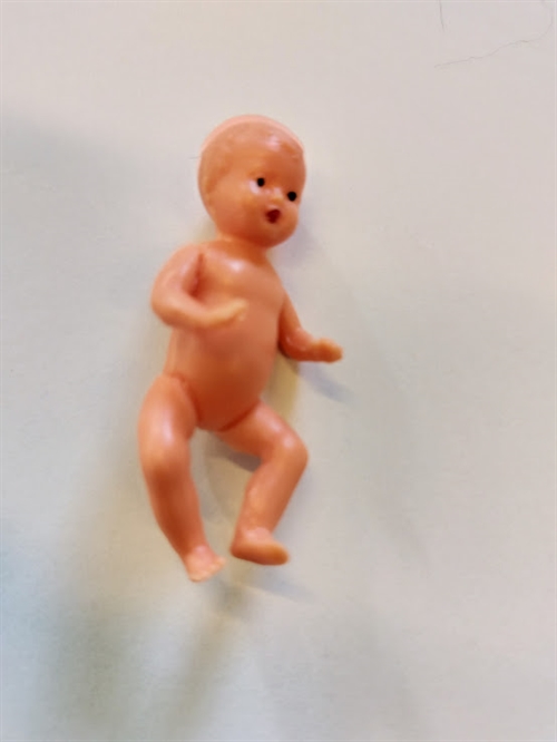 5 cm baby dukke til perlesyning